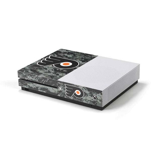 NHL Philadelphia Flyers Camo Xbox One S Console Skin