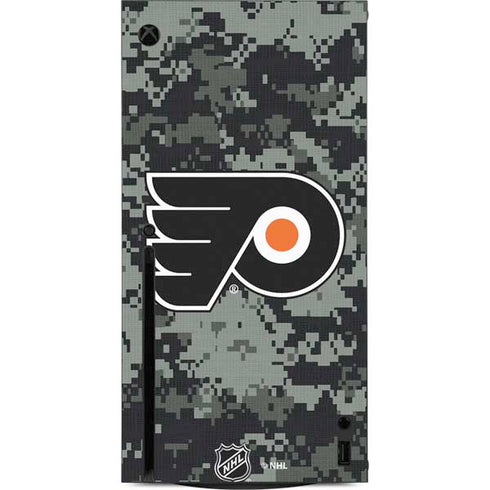 NHL Philadelphia Flyers Camo Xbox Series X Console Skin