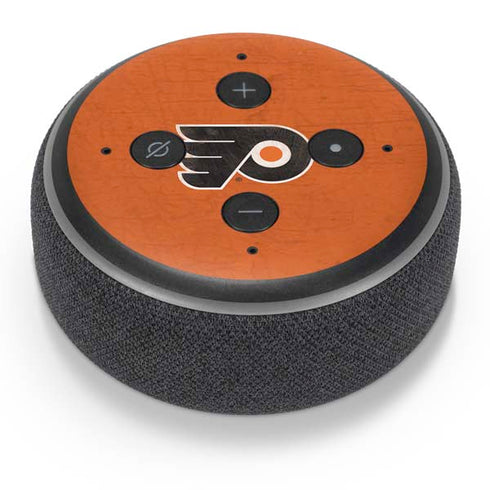 NHL Philadelphia Flyers Distressed Amazon Echo Dot Skin