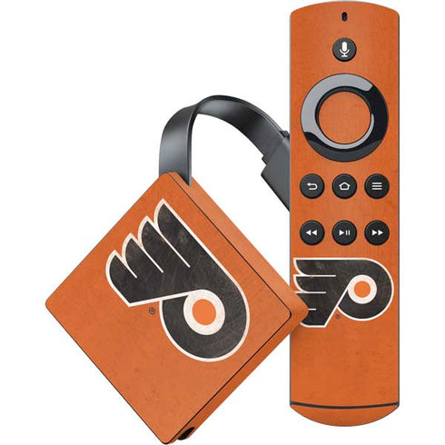NHL Philadelphia Flyers Distressed Amazon Fire TV Skin
