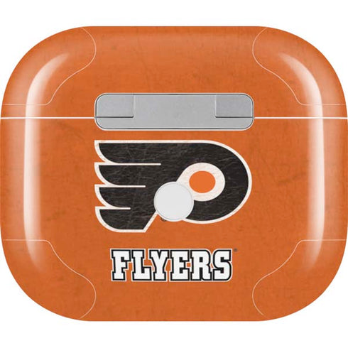 NHL Philadelphia Flyers Distressed Apple AirPods (3rd Gen 2021) Skin