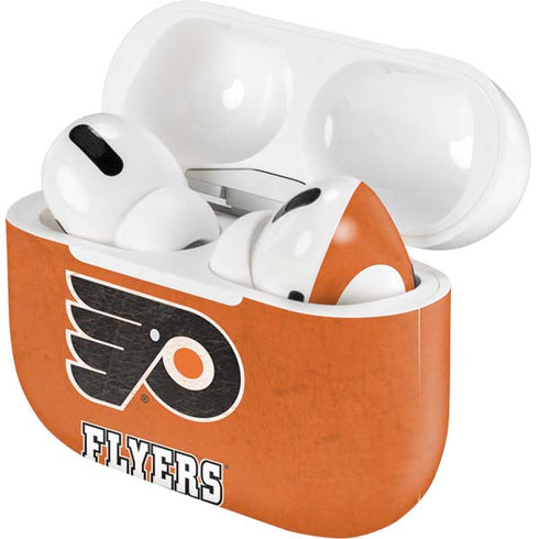NHL Philadelphia Flyers Distressed Apple AirPods Pro Skin