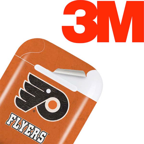 NHL Philadelphia Flyers Distressed Apple AirPods Skin