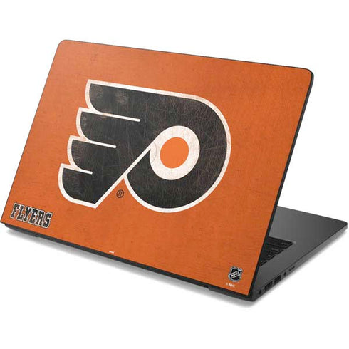 NHL Philadelphia Flyers Distressed Dell Chromebook Skin