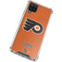 NHL Philadelphia Flyers Distressed Galaxy A12 Clear Case