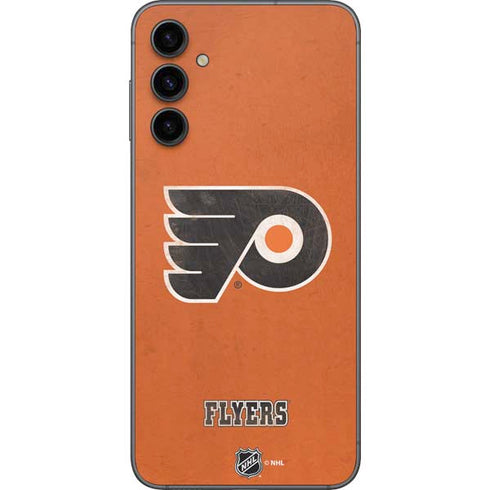 NHL Philadelphia Flyers Distressed Galaxy A14 5G Skin