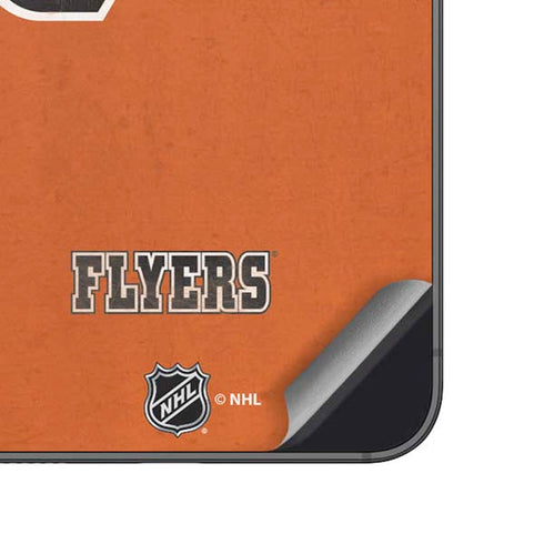 NHL Philadelphia Flyers Distressed Galaxy A14 5G Skin
