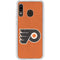NHL Philadelphia Flyers Distressed Galaxy A20 Clear Case