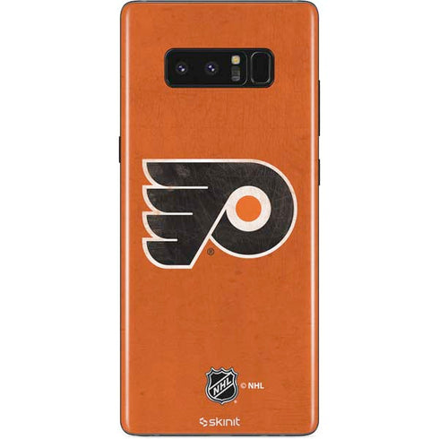 NHL Philadelphia Flyers Distressed Galaxy Note 8 Skin