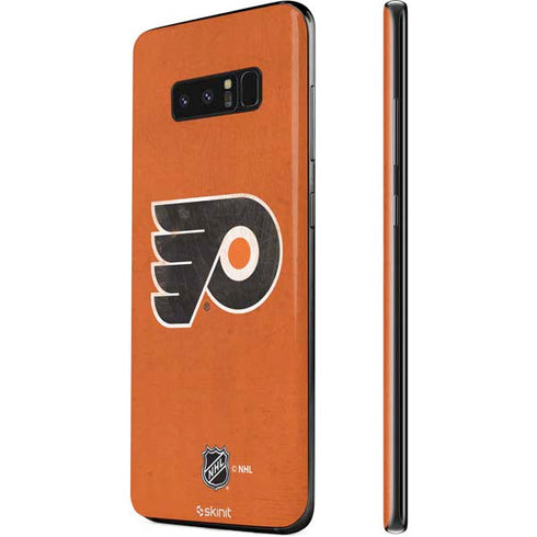 NHL Philadelphia Flyers Distressed Galaxy Note 8 Skin