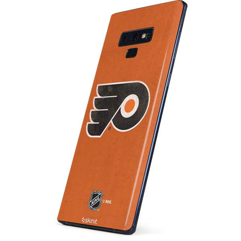 NHL Philadelphia Flyers Distressed Galaxy Note 9 Skin