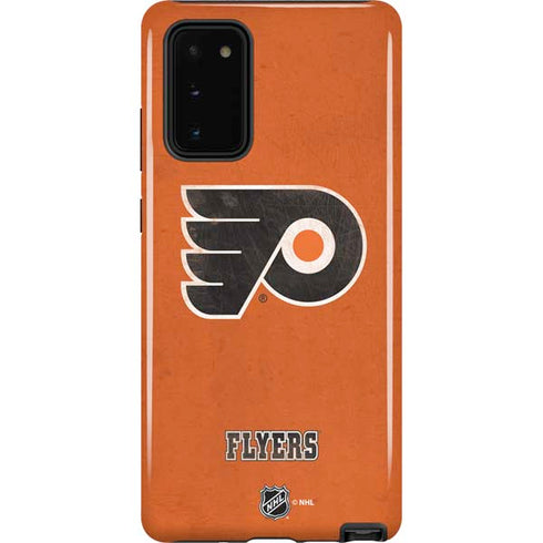 NHL Philadelphia Flyers Distressed Galaxy Note20 5G Pro Case