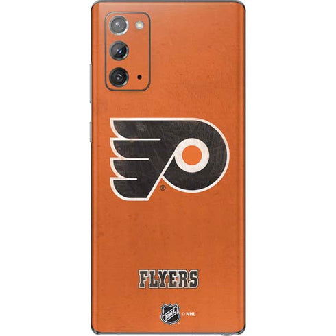 NHL Philadelphia Flyers Distressed Galaxy Note20 5G Skin