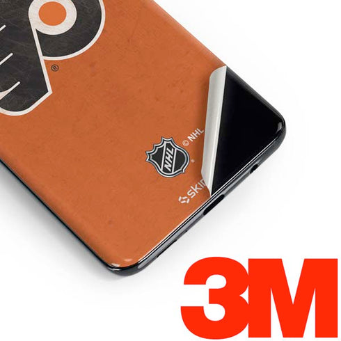 NHL Philadelphia Flyers Distressed Galaxy S10 Plus Skin