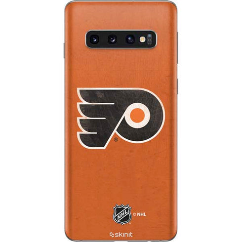 NHL Philadelphia Flyers Distressed Galaxy S10 Skin