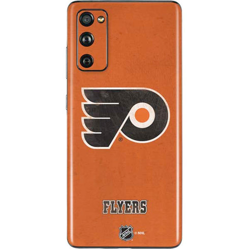 NHL Philadelphia Flyers Distressed Galaxy S20 Fan Edition Skin
