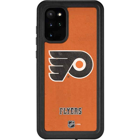 NHL Philadelphia Flyers Distressed Galaxy S20 Plus Waterproof Case