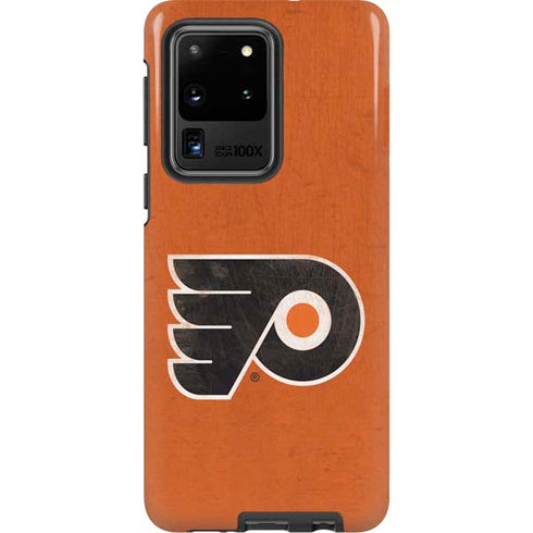 NHL Philadelphia Flyers Distressed Galaxy S20 Ultra 5G Pro Case