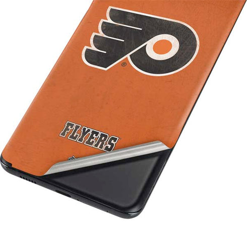 NHL Philadelphia Flyers Distressed Galaxy S21 5G Skin
