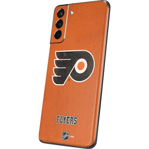 NHL Philadelphia Flyers Distressed Galaxy S21 Plus 5G Skin