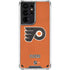 NHL Philadelphia Flyers Distressed Galaxy S21 Ultra 5G Clear Case