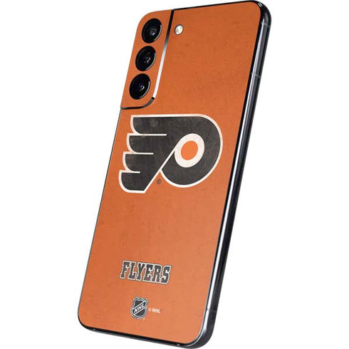NHL Philadelphia Flyers Distressed Galaxy S22 Plus Skin
