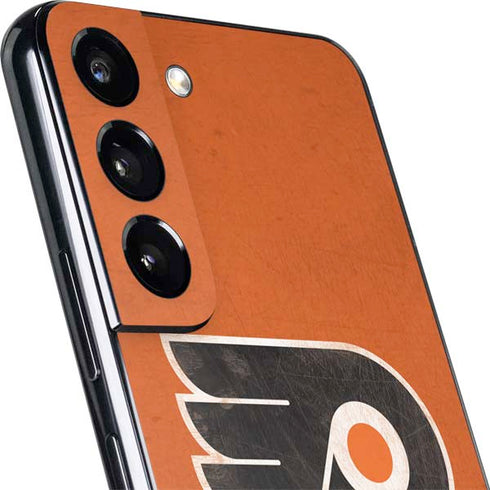 NHL Philadelphia Flyers Distressed Galaxy S22 Plus Skin