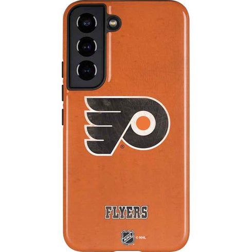 NHL Philadelphia Flyers Distressed Galaxy S22 Pro Case