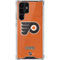 NHL Philadelphia Flyers Distressed Galaxy S22 Ultra Clear Case