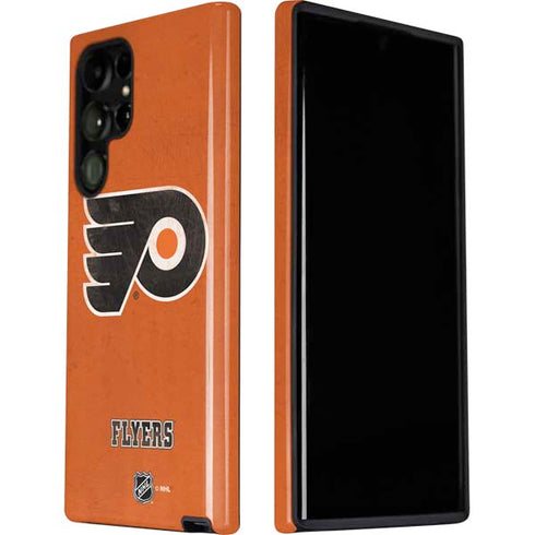 NHL Philadelphia Flyers Distressed Galaxy S22 Ultra Pro Case