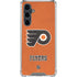 NHL Philadelphia Flyers Distressed Galaxy S23 FE Clear Case