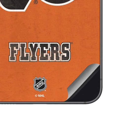 NHL Philadelphia Flyers Distressed Galaxy S23 FE Skin