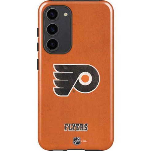NHL Philadelphia Flyers Distressed Galaxy S23 Plus Pro Case