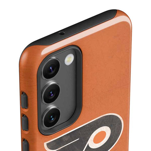NHL Philadelphia Flyers Distressed Galaxy S23 Plus Pro Case