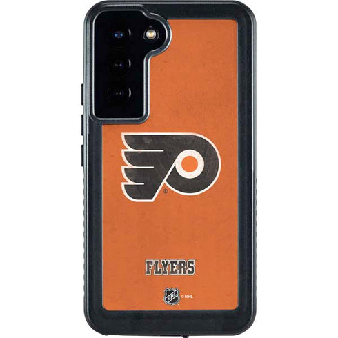 NHL Philadelphia Flyers Distressed Galaxy S23 Plus Waterproof Case