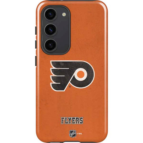NHL Philadelphia Flyers Distressed Galaxy S23 Pro Case