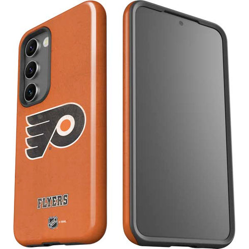 NHL Philadelphia Flyers Distressed Galaxy S23 Pro Case