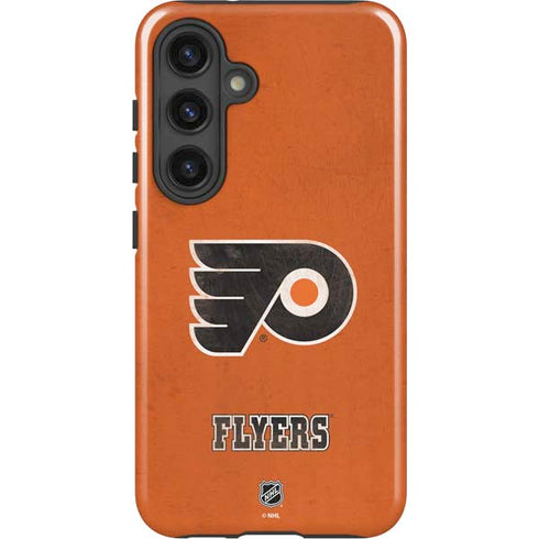NHL Philadelphia Flyers Distressed Galaxy S24 Plus Impact Case
