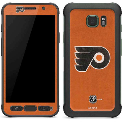 NHL Philadelphia Flyers Distressed Galaxy S7 Active Skin