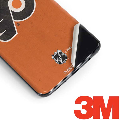 NHL Philadelphia Flyers Distressed Galaxy S9 Plus Skin