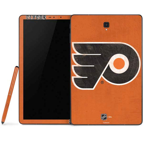 NHL Philadelphia Flyers Distressed Samsung Galaxy Tab Skin