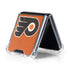 NHL Philadelphia Flyers Distressed Galaxy Z Flip5 5G Clear Case