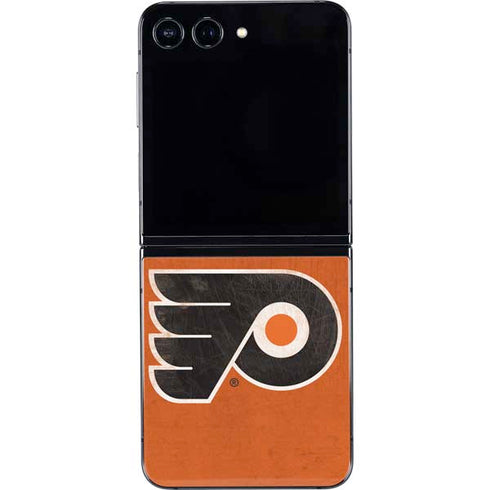 NHL Philadelphia Flyers Distressed Galaxy Z Flip5 5G Skin