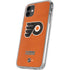 NHL Philadelphia Flyers Distressed iPhone 11 Clear Case