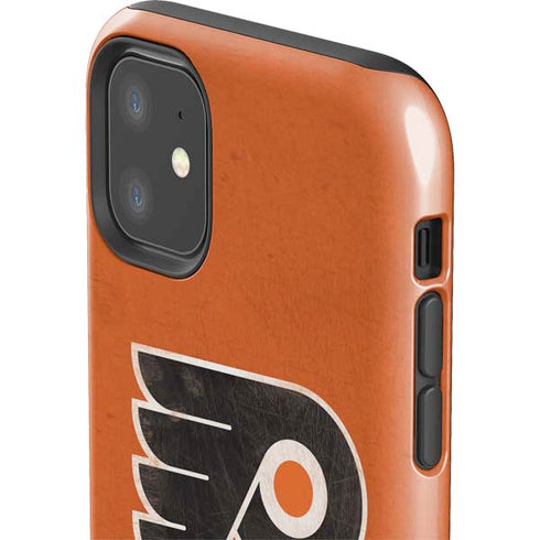 NHL Philadelphia Flyers Distressed iPhone 11 Impact Case