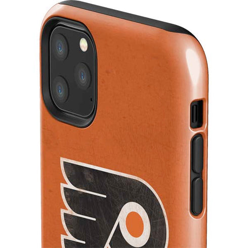 NHL Philadelphia Flyers Distressed iPhone 11 Pro Max Impact Case