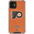 NHL Philadelphia Flyers Distressed iPhone 12 Clear Case
