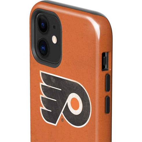 NHL Philadelphia Flyers Distressed iPhone 12 Impact Case