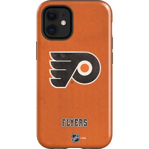 NHL Philadelphia Flyers Distressed iPhone 12 Mini Impact Case