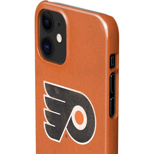 NHL Philadelphia Flyers Distressed iPhone 12 Mini Lite Case